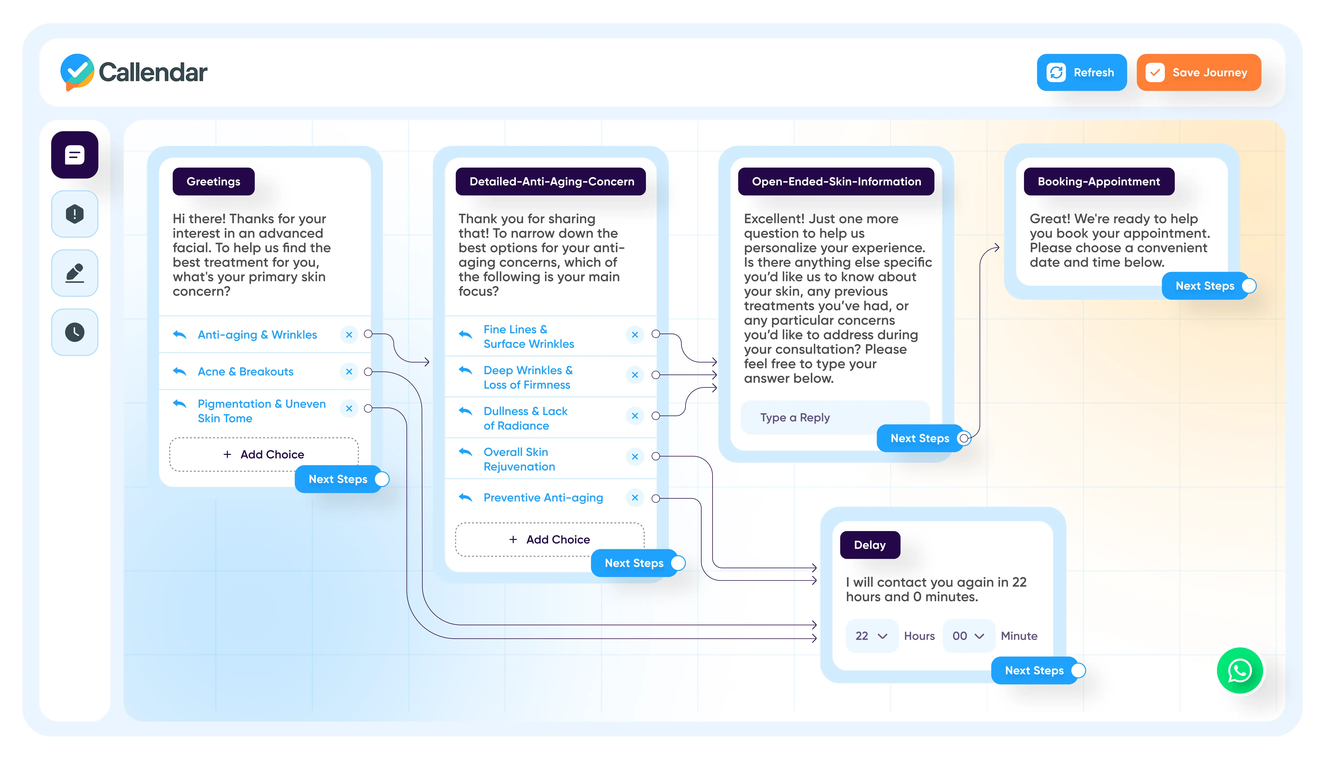WhatsApp Chatbot Builder